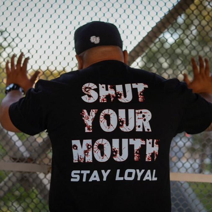SHUT YOUR MOUTH (BLACK)