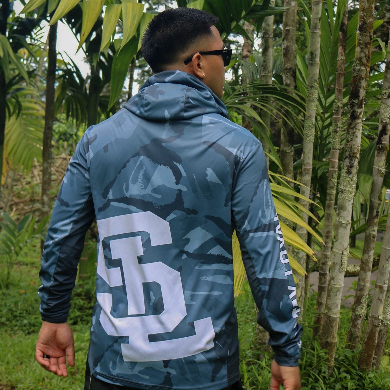 SL BLUE CAMO DRIFIT HOODIE