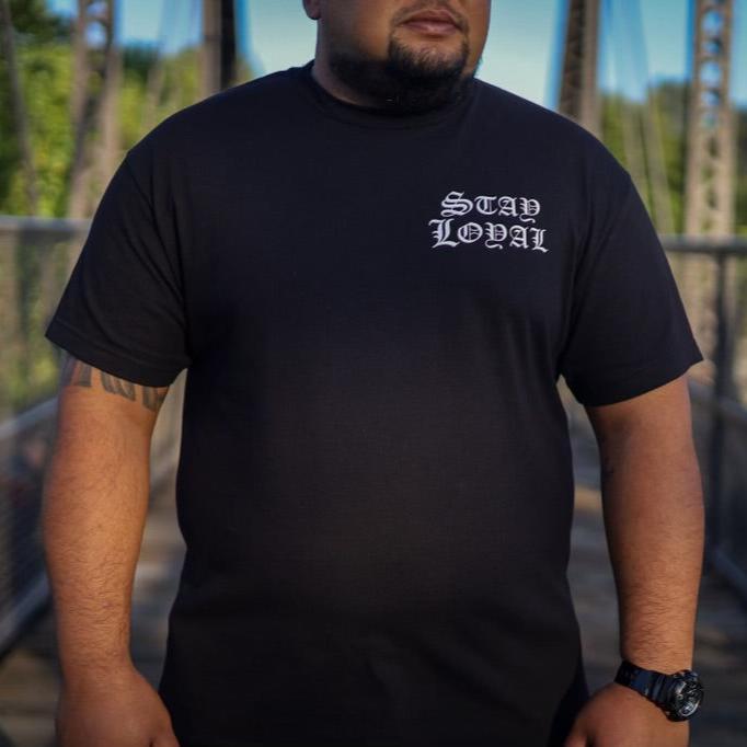 OLD ENGLISH TEE (BLACK)