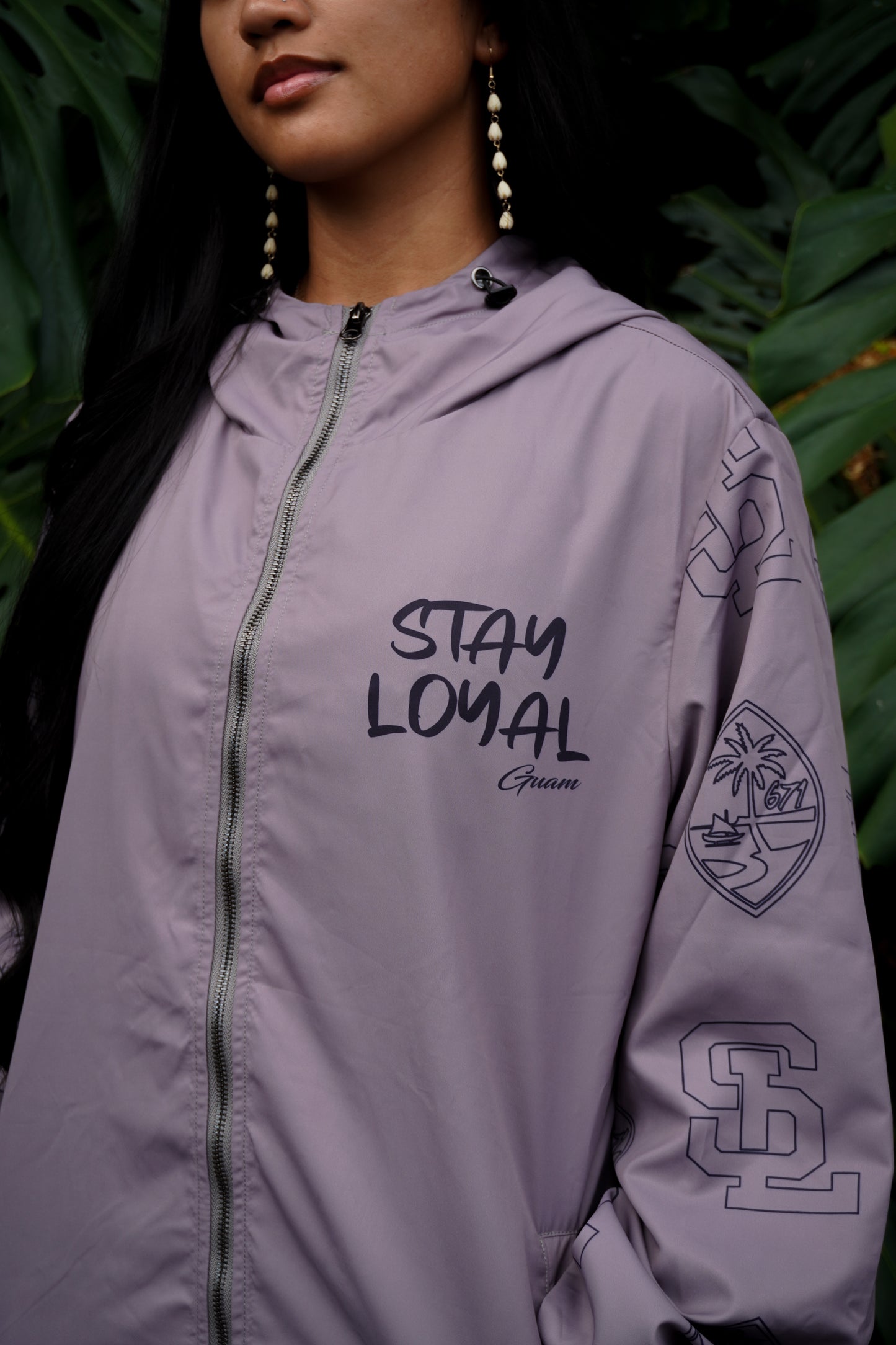 GUAM SL WINDBREAKER (GREY)