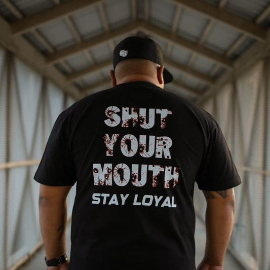 SHUT YOUR MOUTH (BLACK)