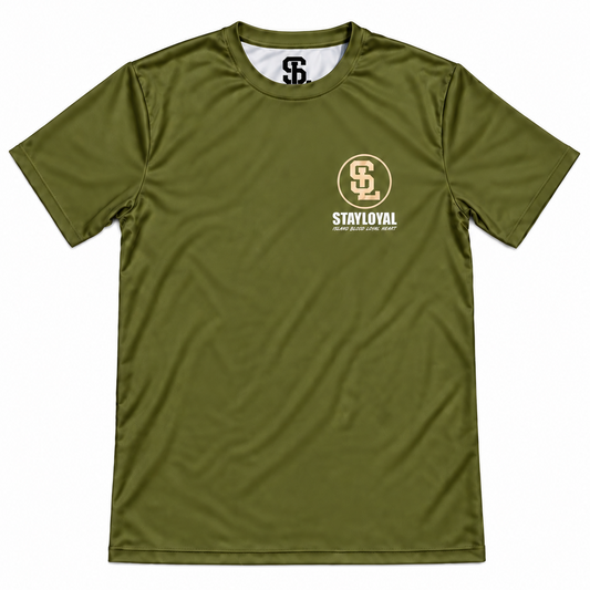 SL OLIVE GREEN DRI FIT