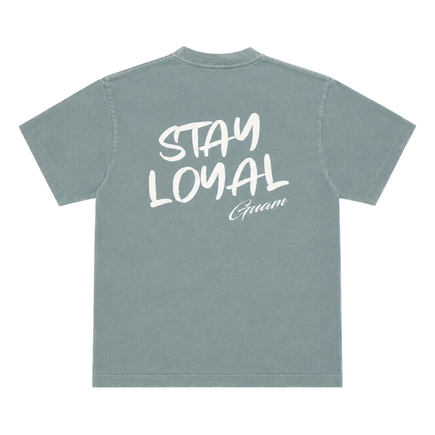 SL DUSTY BLUE HEAVYWEIGHT TEE