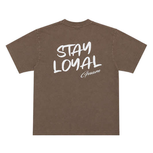 SL LATTE BROWN HEAVYWEIGHT TEE